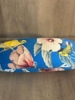 New York Historical Society Museum Audubon Glasses Case Blue-Winged Warbler